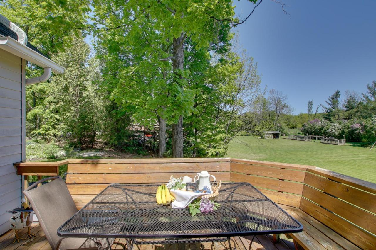 Updated Home With Deck 2 Mi To Sister Bay Beach! Exterior photo